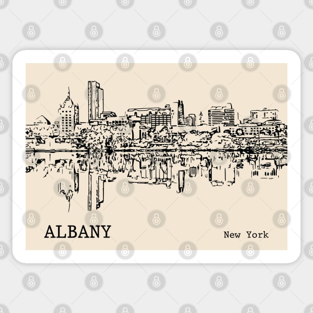 Albany New York Sticker by Lakeric